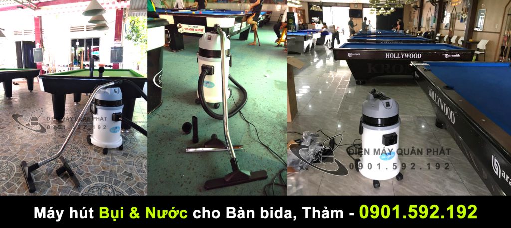 Máy hút bụi bàn bida và thảm tại Kiên Giang - 0901592192