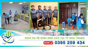 Dịch vụ vệ sinh nhà cửa tại Nha Trang