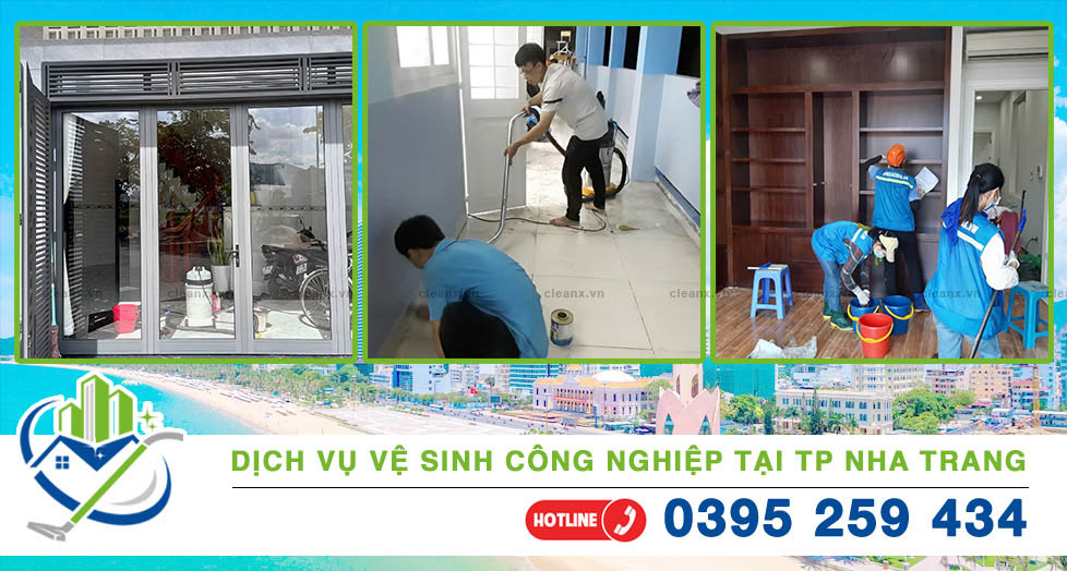 Dịch vụ vệ sinh công nghiệp tại Nha Trang - Quân Phát Clean