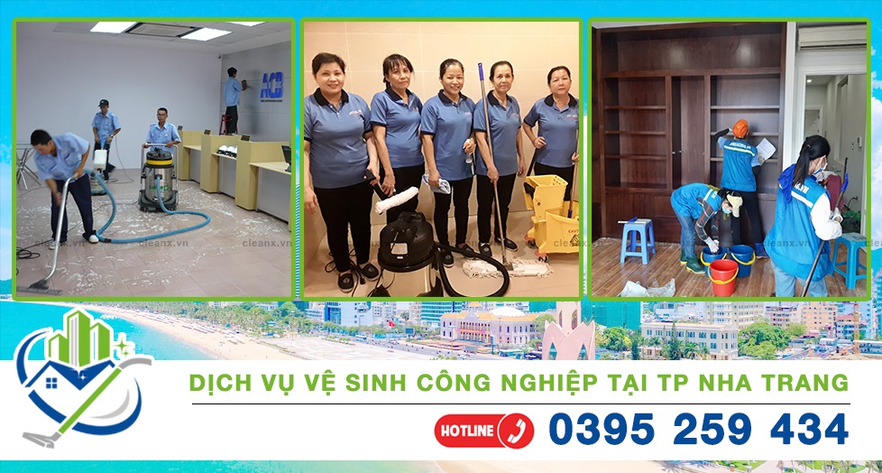 Dịch vụ vệ sinh công nghiệp tại thành phố Nha Trang