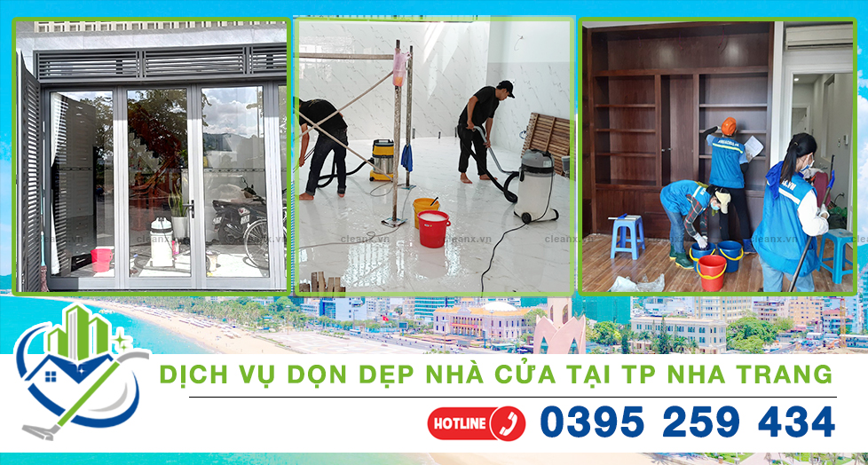 Dịch vụ dọn dẹp nhà cửa chuyên nghiệp tại Nha Trang