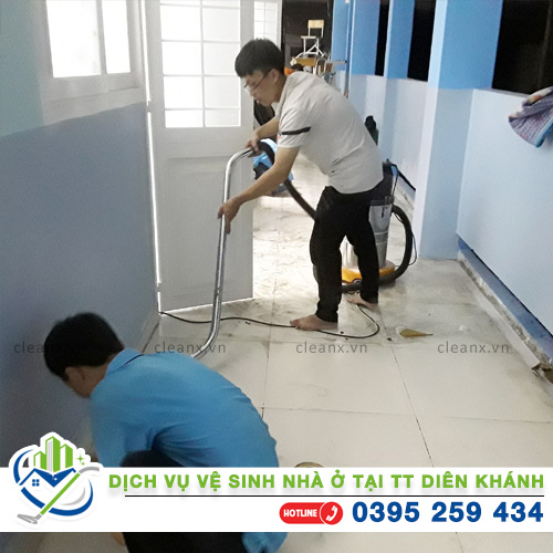 Dịch vụ vệ sinh công nghiệp nhà ở Diên Khánh - Quân Phát Clean