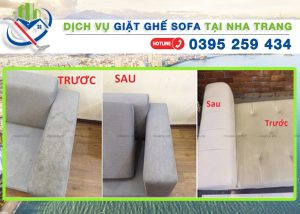 Dịch vụ giặt ghế sofa tại Nha Trang - Quân Phát Clean