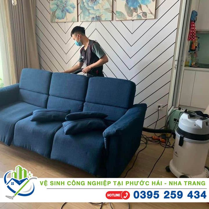 Dịch vụ giặt ghế sofa tại nhà ở Phước Hải