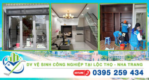 Vệ sinh công nghiệp tại Lộc Thọ - Nha Trang