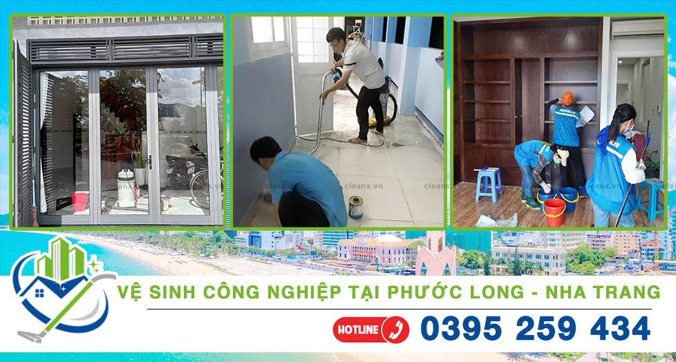 Dịch vụ vệ sinh công nghiệp tại Phước Long - Nha Trang