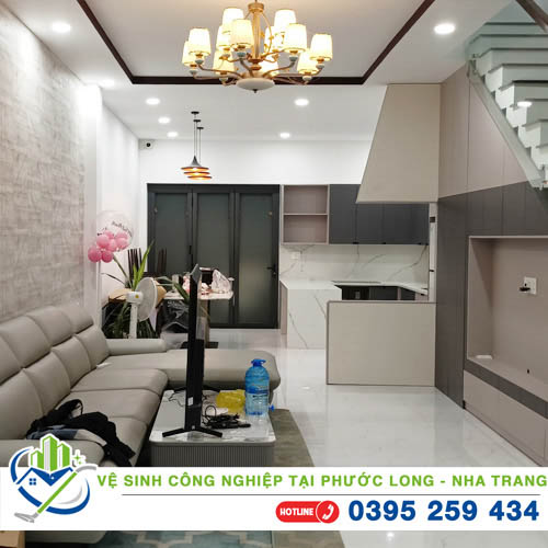 DV vệ sinh công nghiệp nhà ở tại Phước Long uy tín