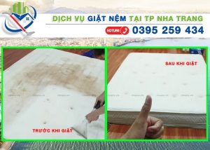Dịch vụ giặt nệm tại Nha Trang