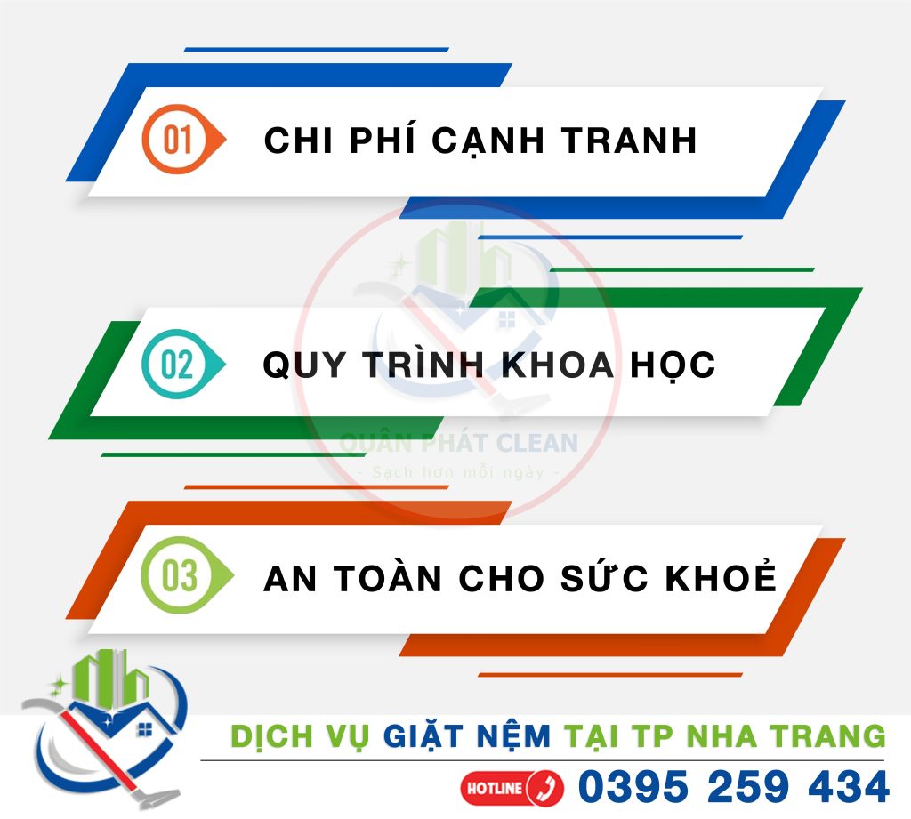 Dịch vụ giặt nệm tại Nha Trang - Quân Phát Clean