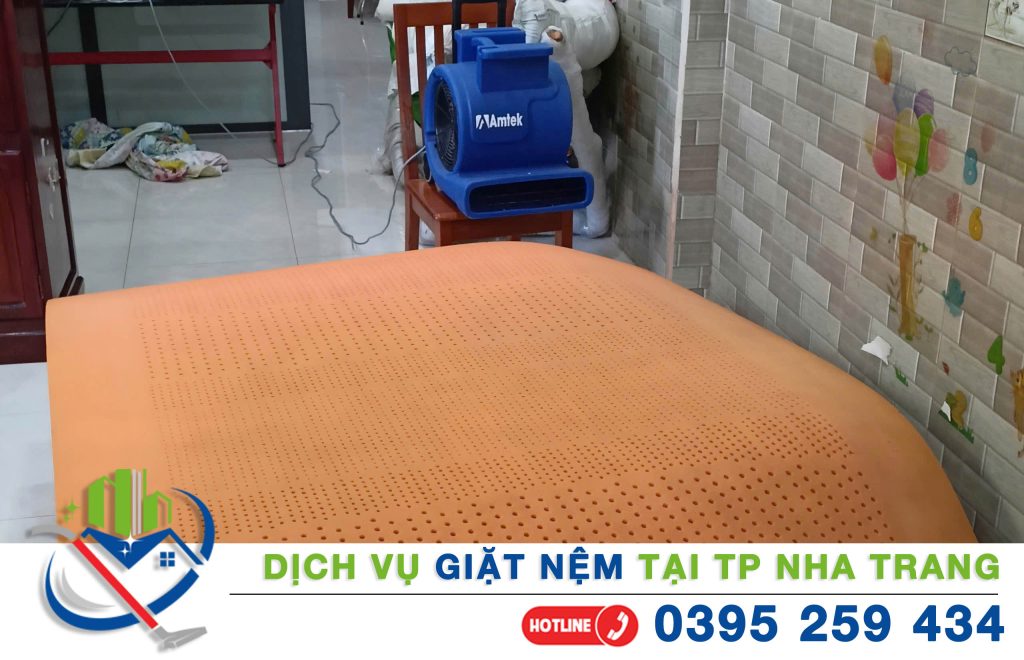 Quy trình cung cấp Dịch vụ giặt nệm - Quân Phát Clean