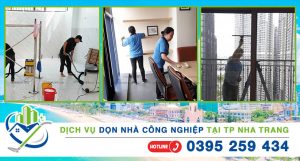 Dịch vụ dọn nhà công nghiệp tại TP Nha Trang