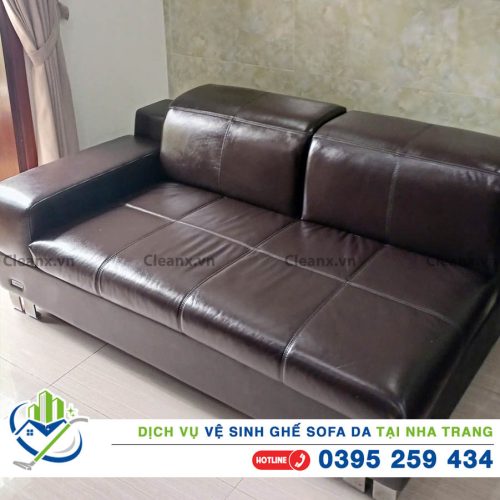 DV Vệ sinh ghế sofa da tại Nha Trang