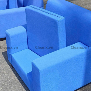Giá giặt ghế sofa đơn : 100.000 - 140.000/ghế