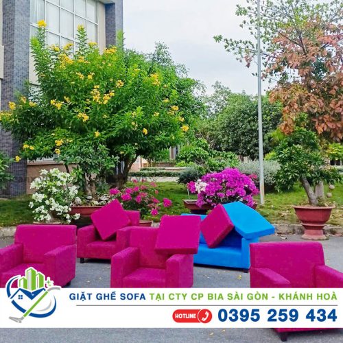 Giăt ghế sofa Công ty CP Bia Sài Gòn - Khánh Hoà