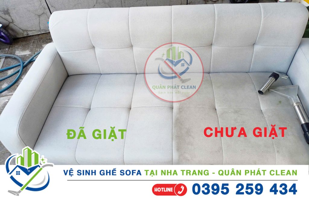 Vệ sinh ghế sofa tại Nha Trang