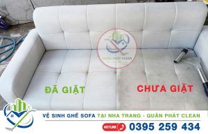 Vệ sinh ghế sofa tại Nha Trang