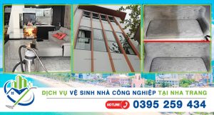 DV Vệ sinh nhà công nghiệp tại Nha Trang