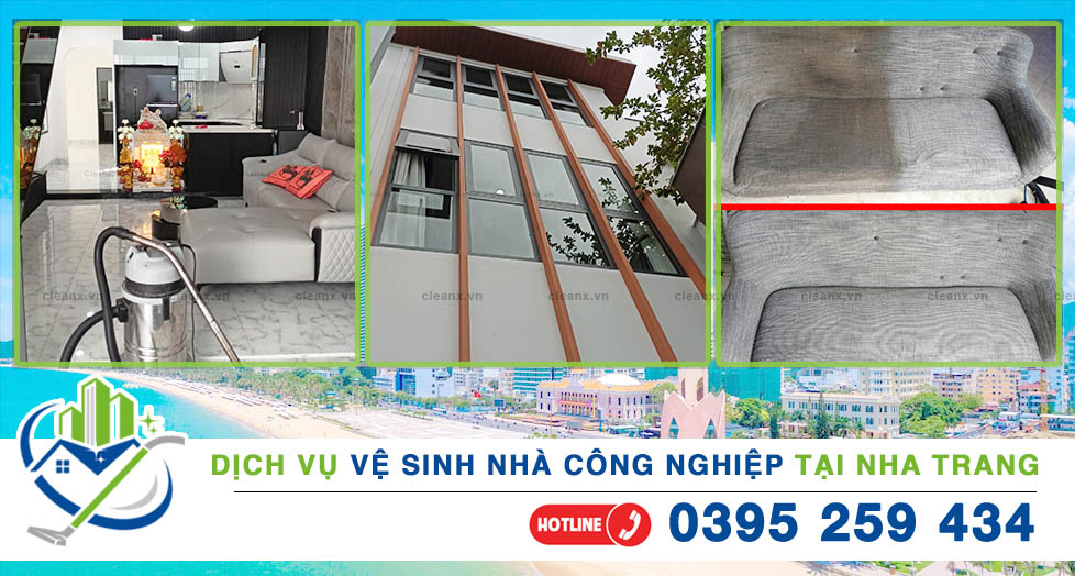 DV Vệ sinh nhà công nghiệp tại Nha Trang